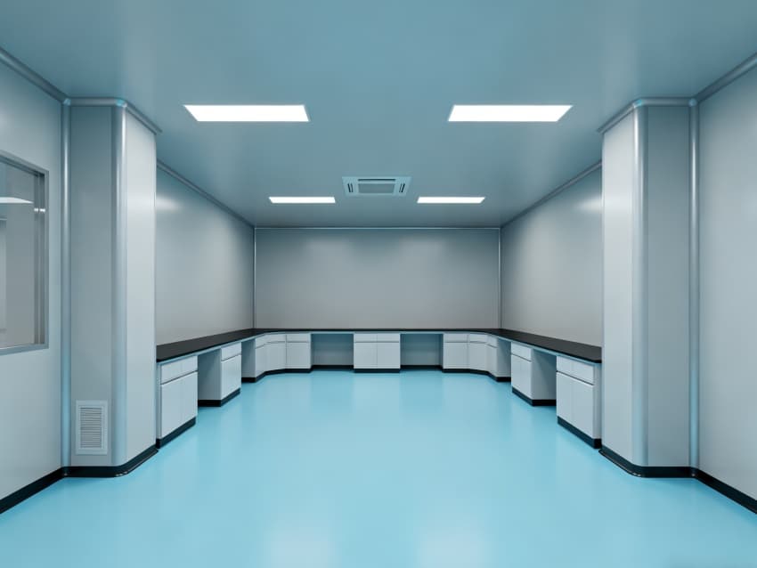 安徽藥企研發樓潔凈室凈化裝修效果分享